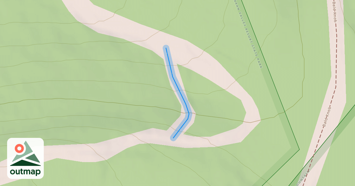Map of Timber Spur