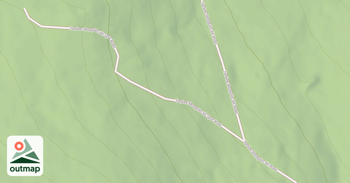 Map of YANKEE MOSQUITO ALT.SPUR