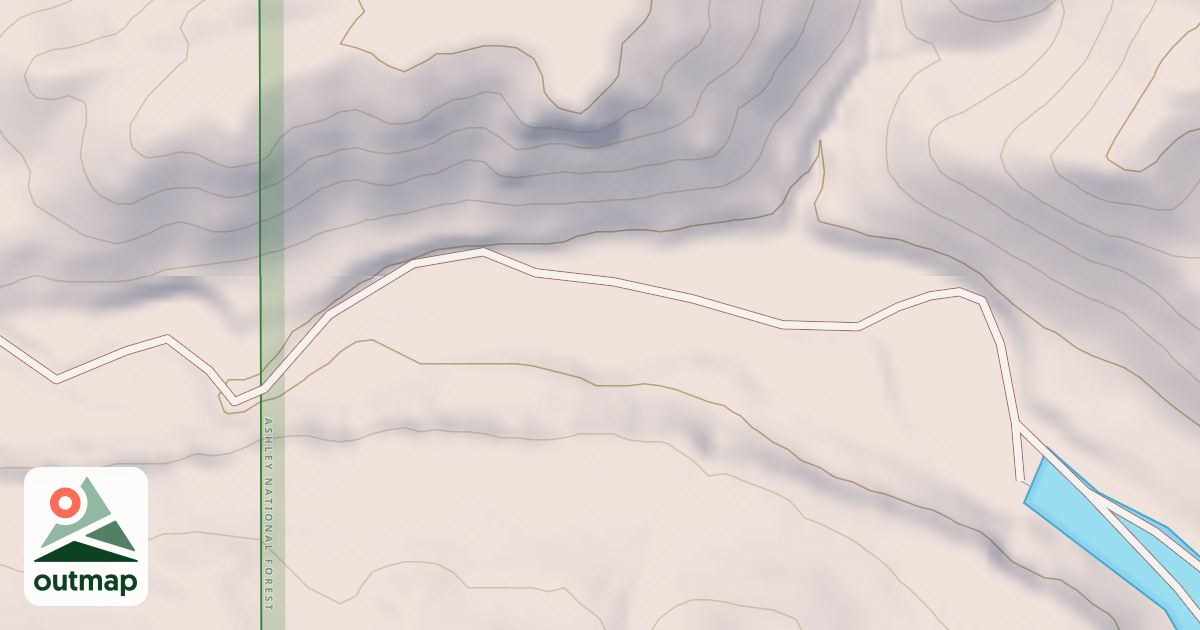 Map of SPRINGS DRAW DISPERSED A