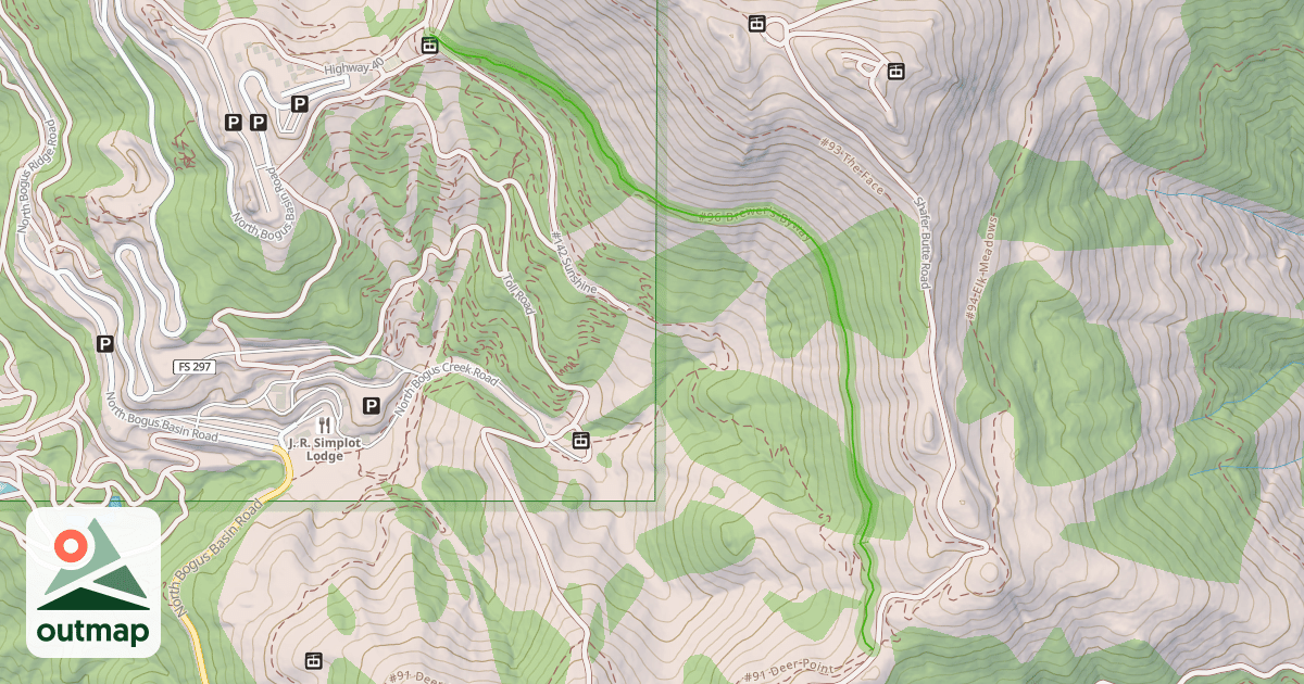 Map of #96 Brewer's Byway