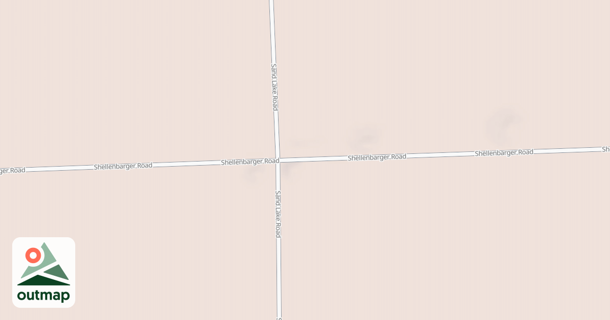 Map of SHELLENBARGER