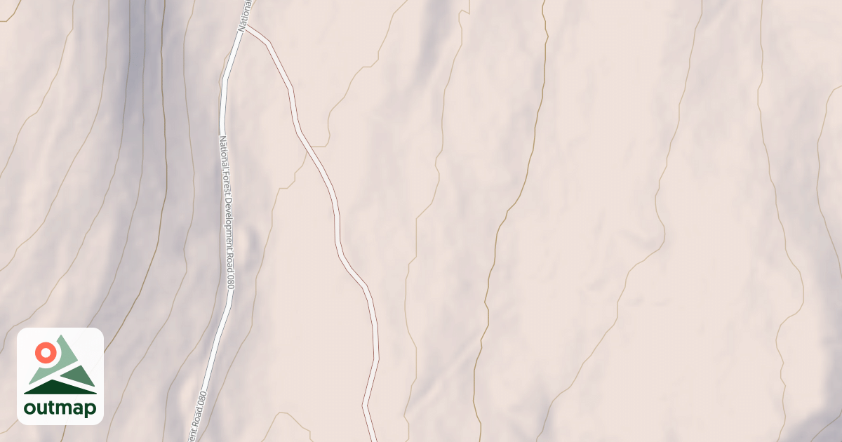 Map of USFS Motor Vehicle Use Map Roads {8B3AE595-A2C9-4C7B-AAED-5E46989F0AC5}
