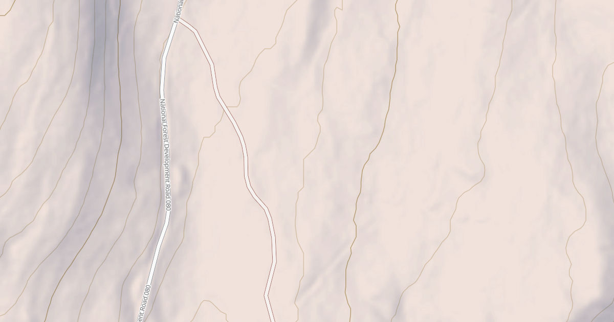 Map preview of USFS Motor Vehicle Use Map Roads {8B3AE595-A2C9-4C7B-AAED-5E46989F0AC5}