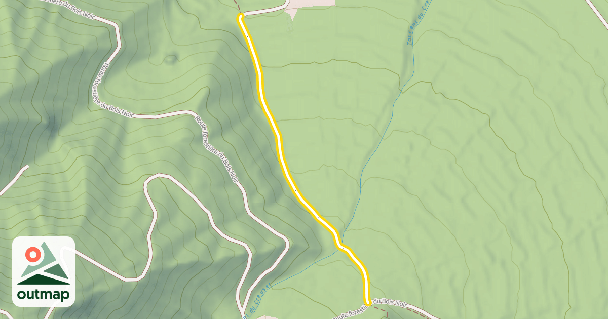 Map of La Forestière / Balcons