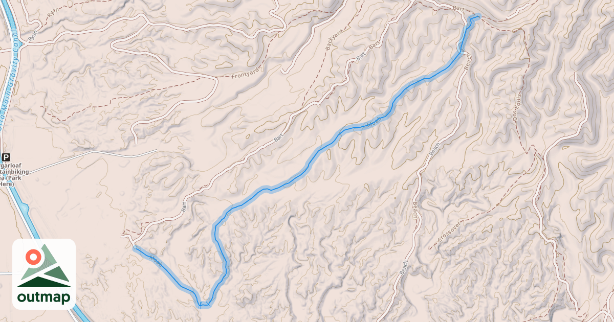 Map of Moab