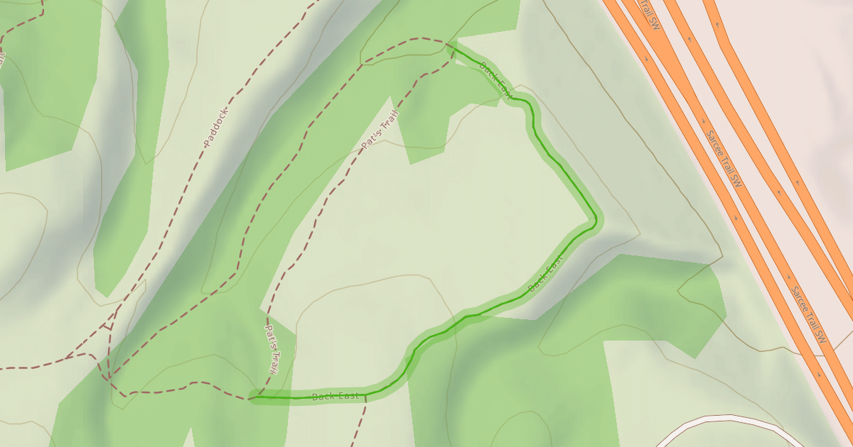 Map preview of Back East