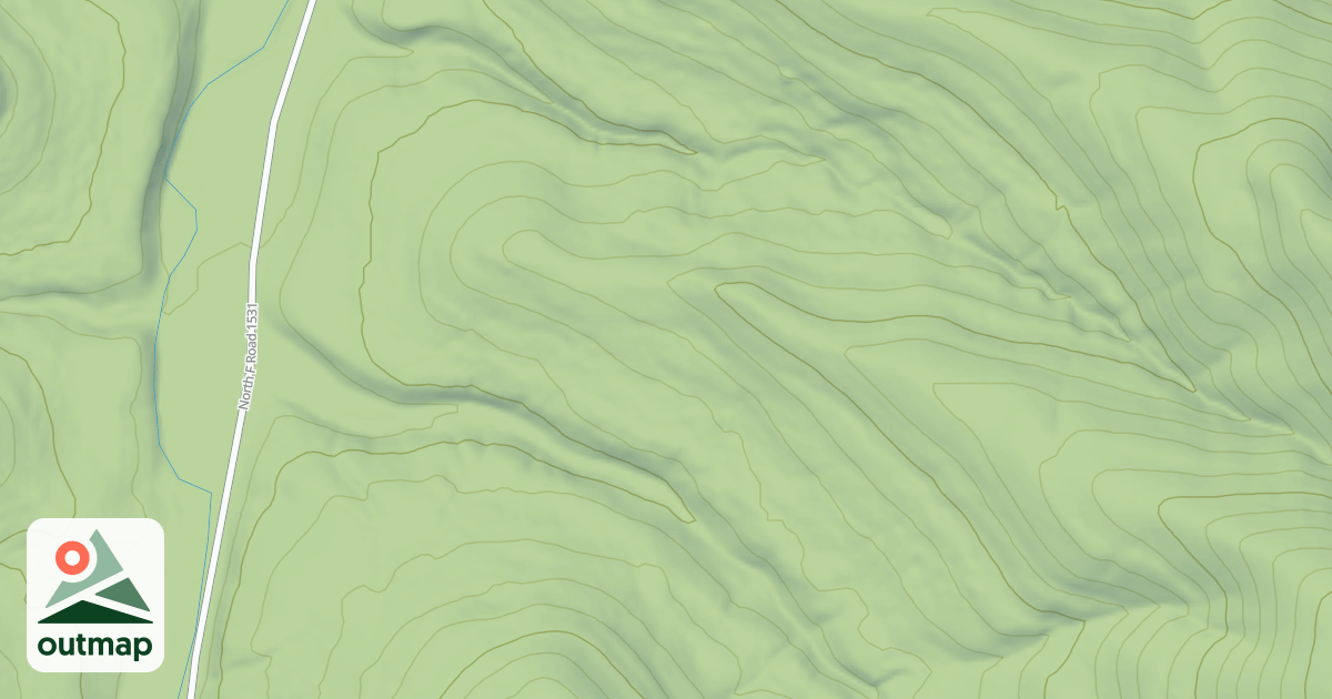 Map of USFS National Forest System Roads {17942AD4-8BBC-4B98-9808-D63B297A65F0}