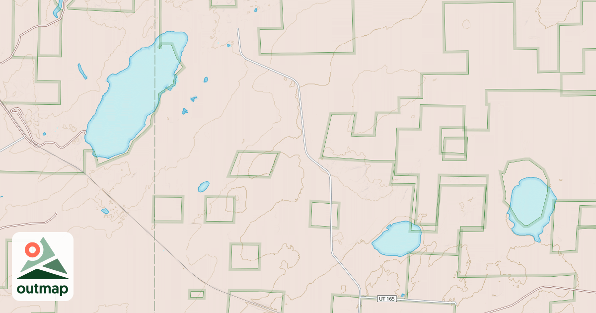 Map of HJALMER LAKE