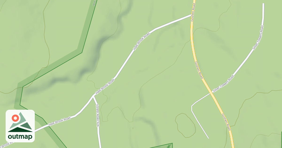 Map of HALE BROOK