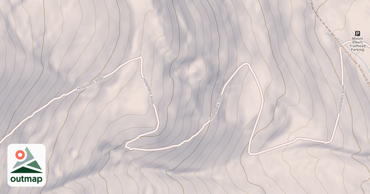 Map of HOLLENBECK