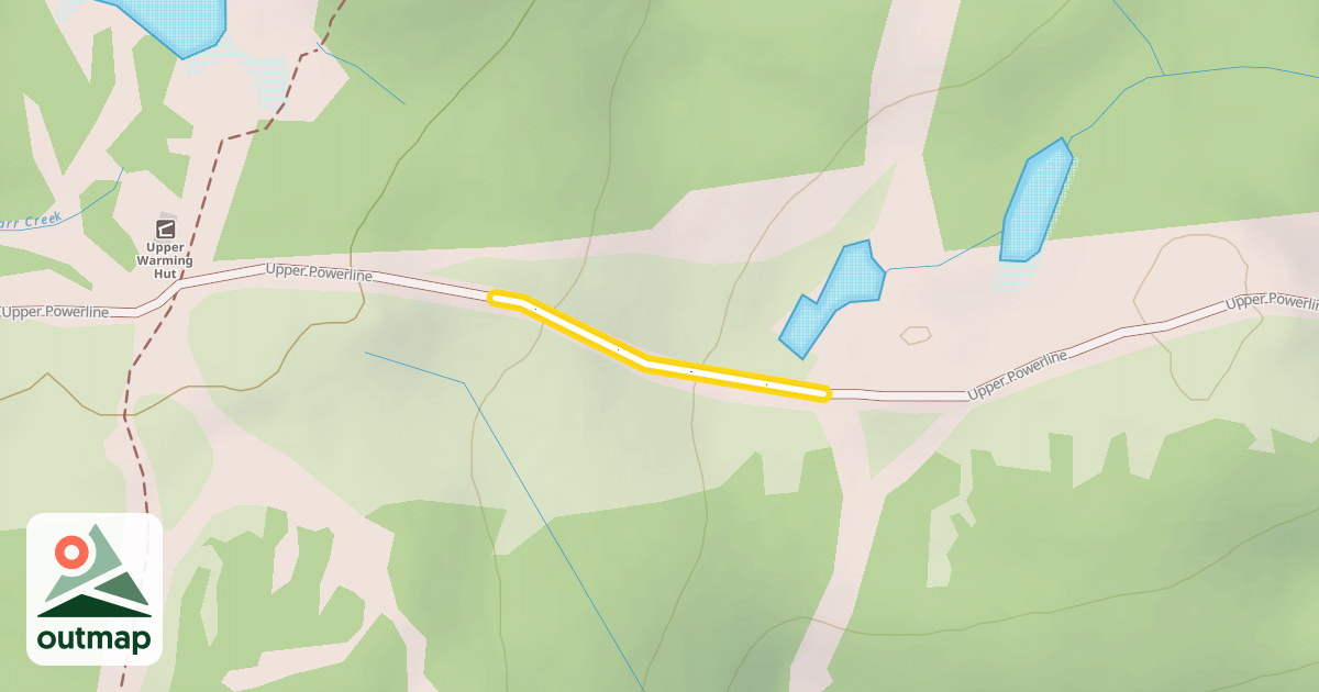 Map of Upper Powerline