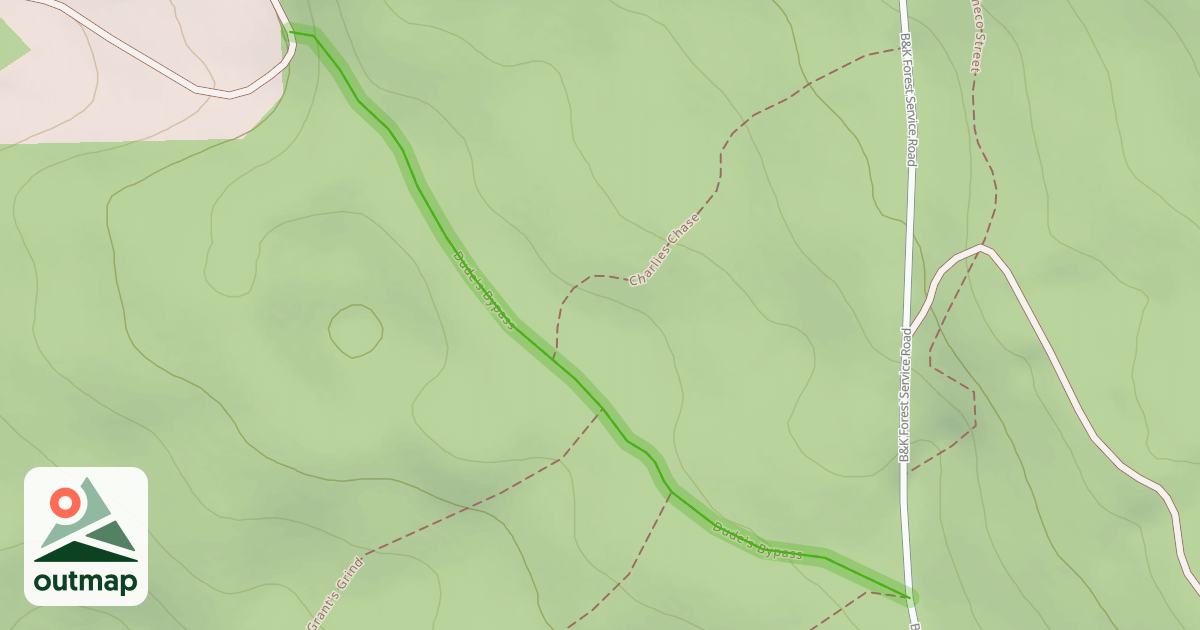 Map of Dude's Bypass