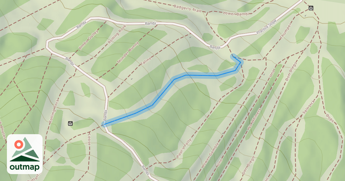 Map of Thumper