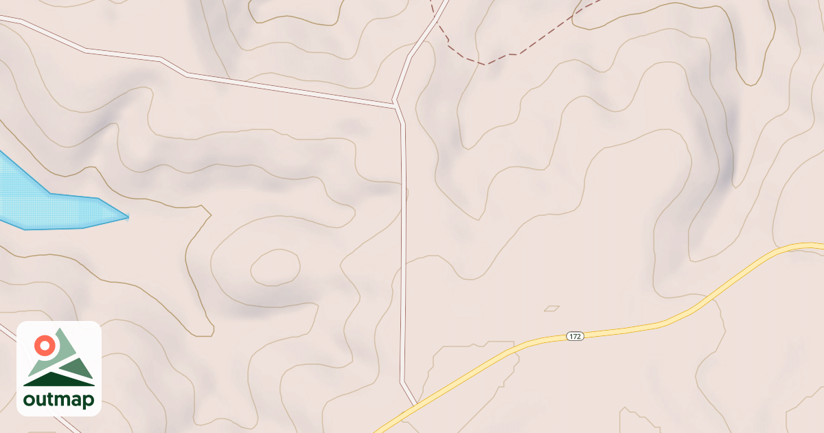 Map of BROWN FORD