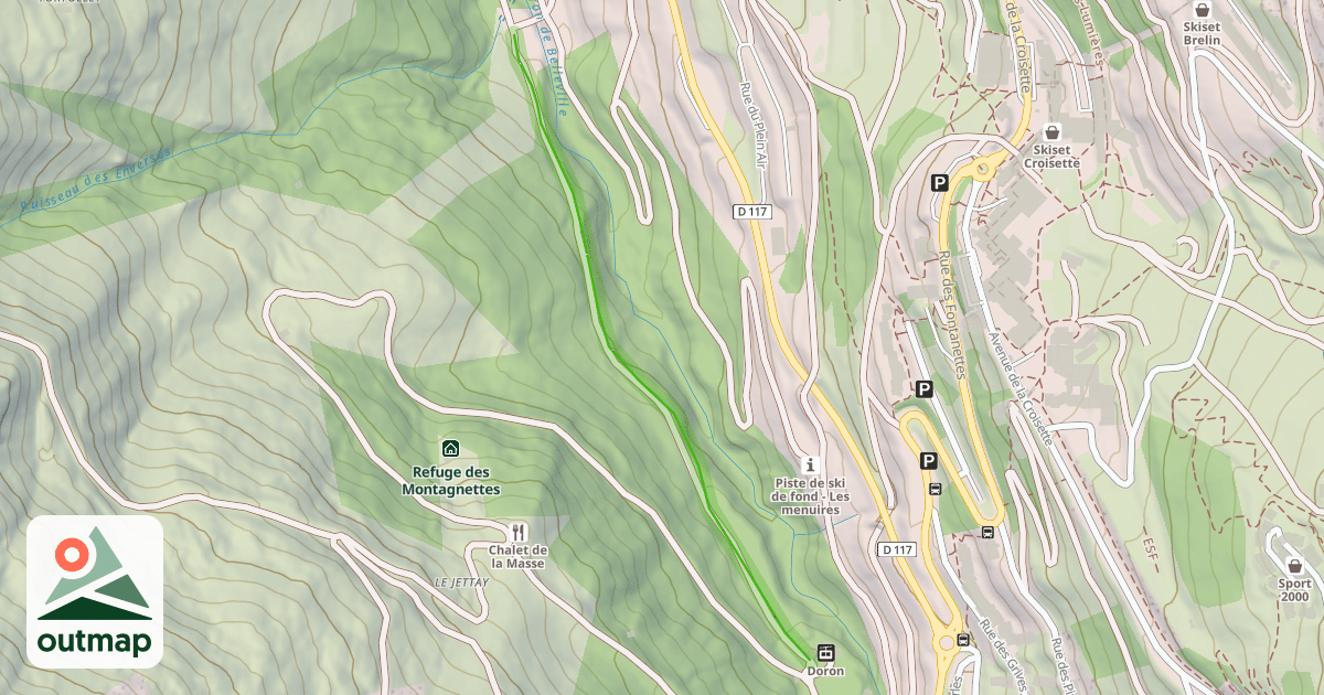 Map of Boulevard du Doron