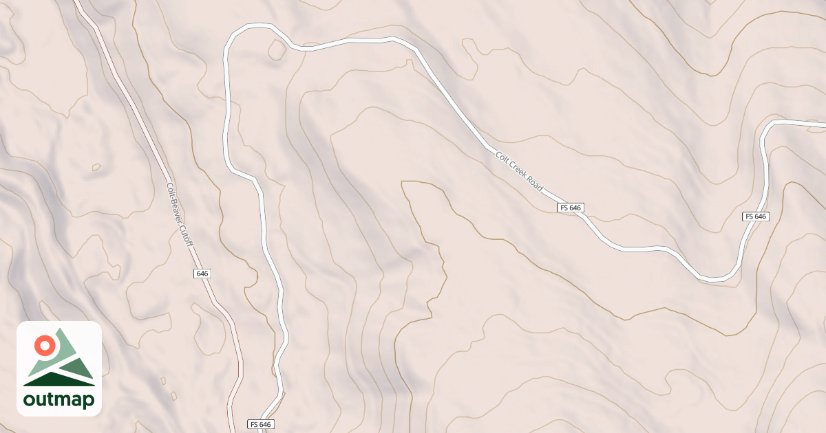 Map of COLT CREEK