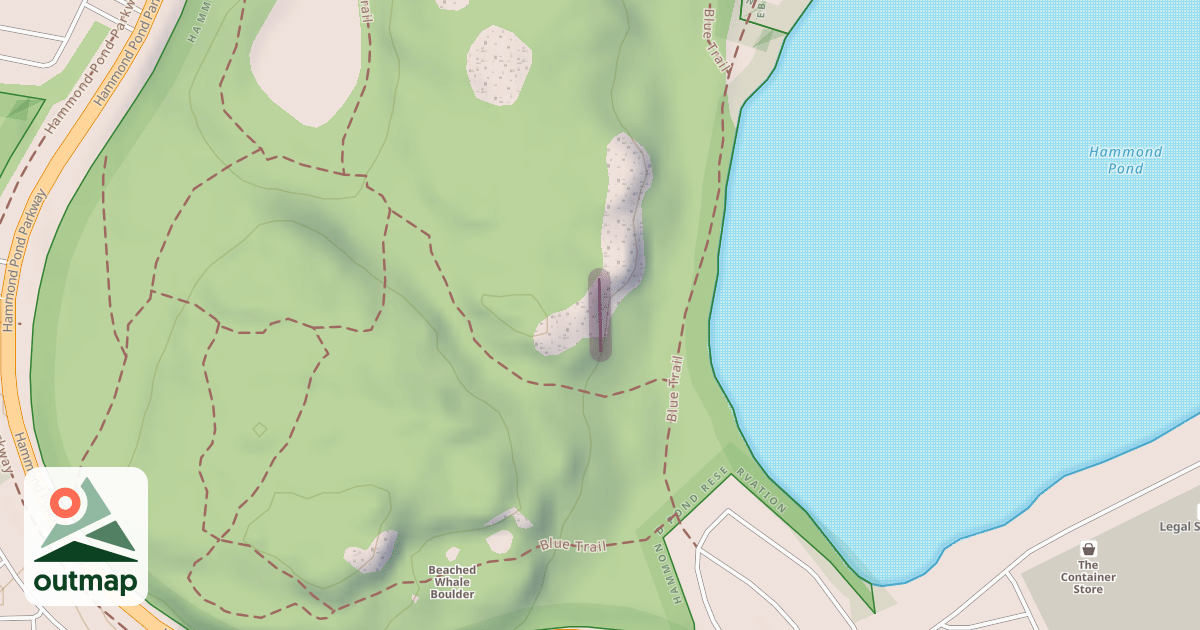 Map of Upper Cliff