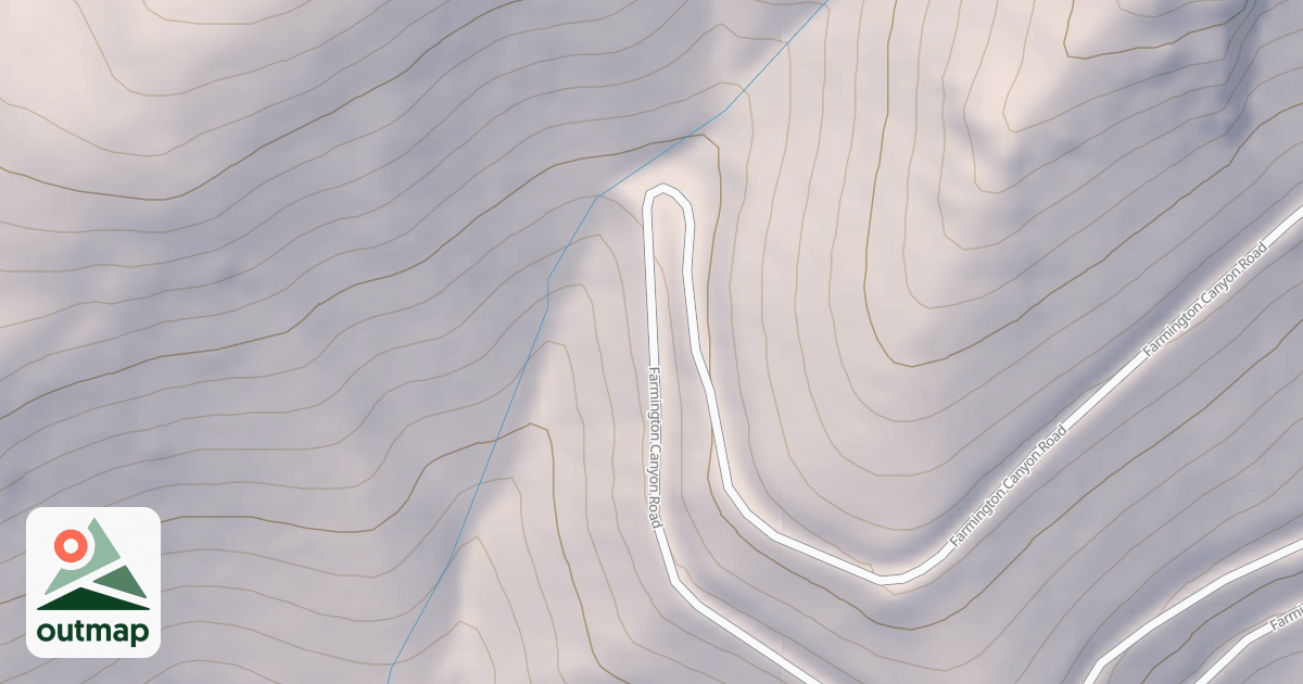 Map of FARMINGTON CANYON ATV