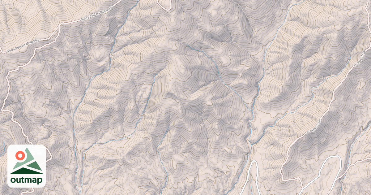 Map of Break Ohv Trail