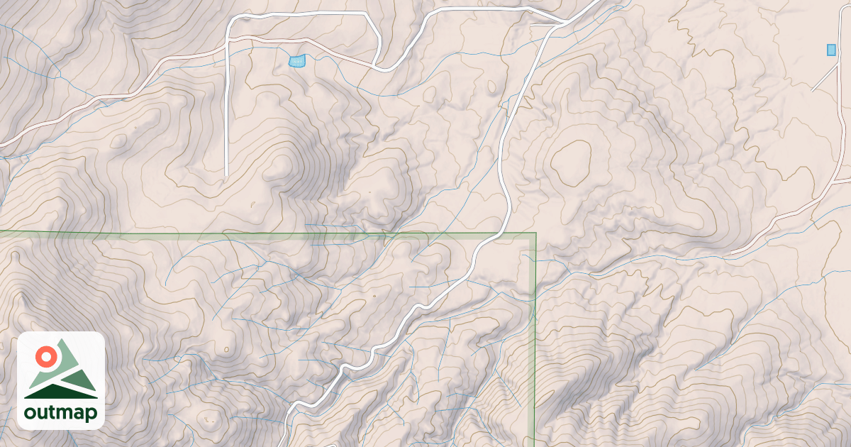 Map of EAGLE PEAK