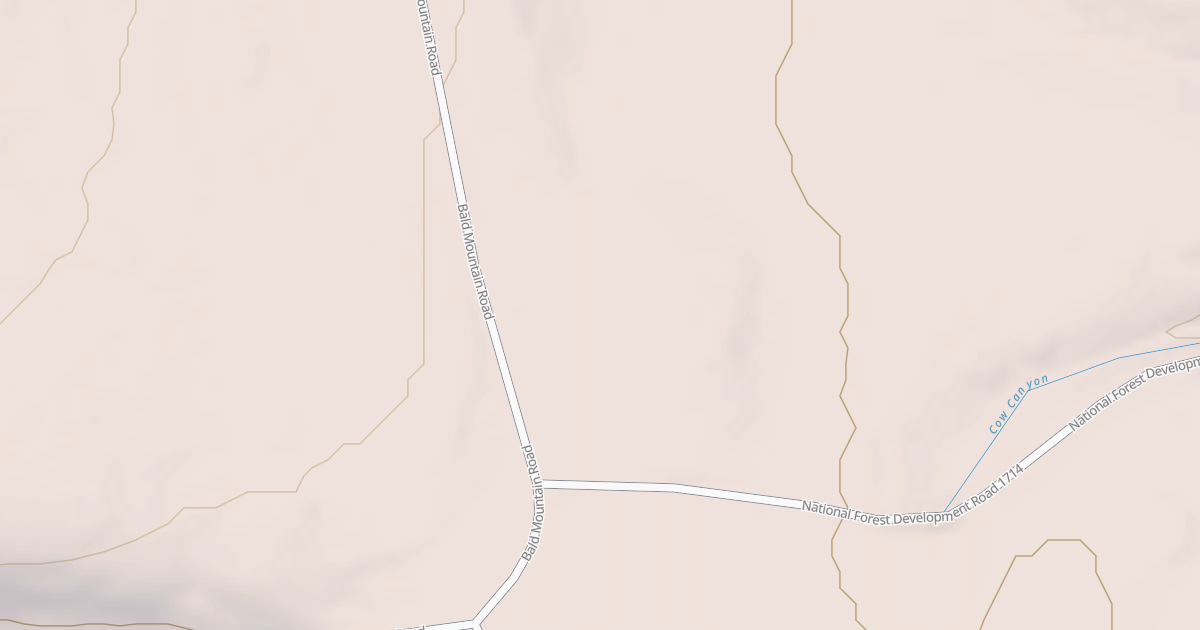 Map preview of USFS National Forest System Roads {5EF3C5B2-F910-4CBA-8FC4-F0D5C4018B39}