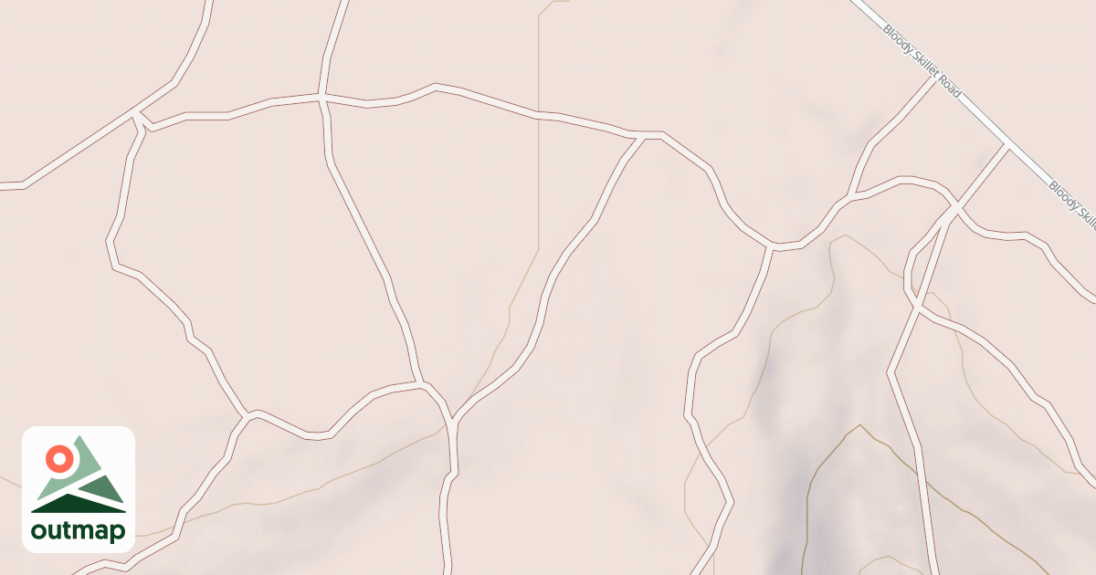 Map of Bloody Skillet ATV Trail