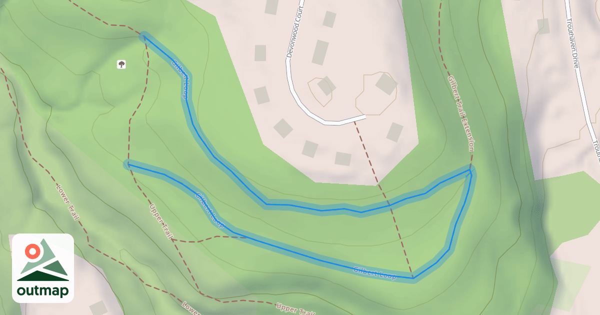 Map of Gilbert Loop