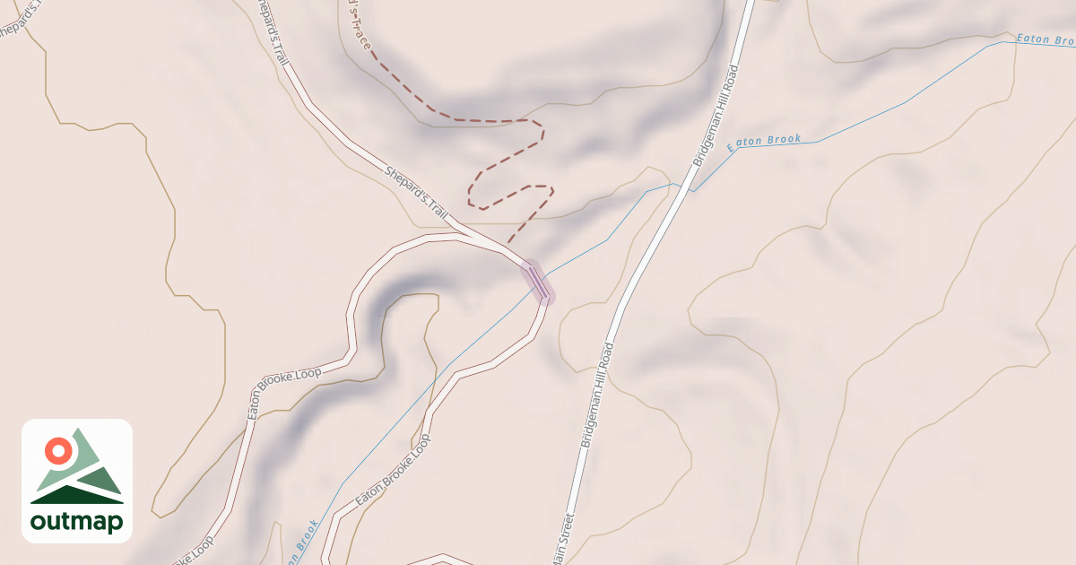 Map of Eaton Brooke Loop
