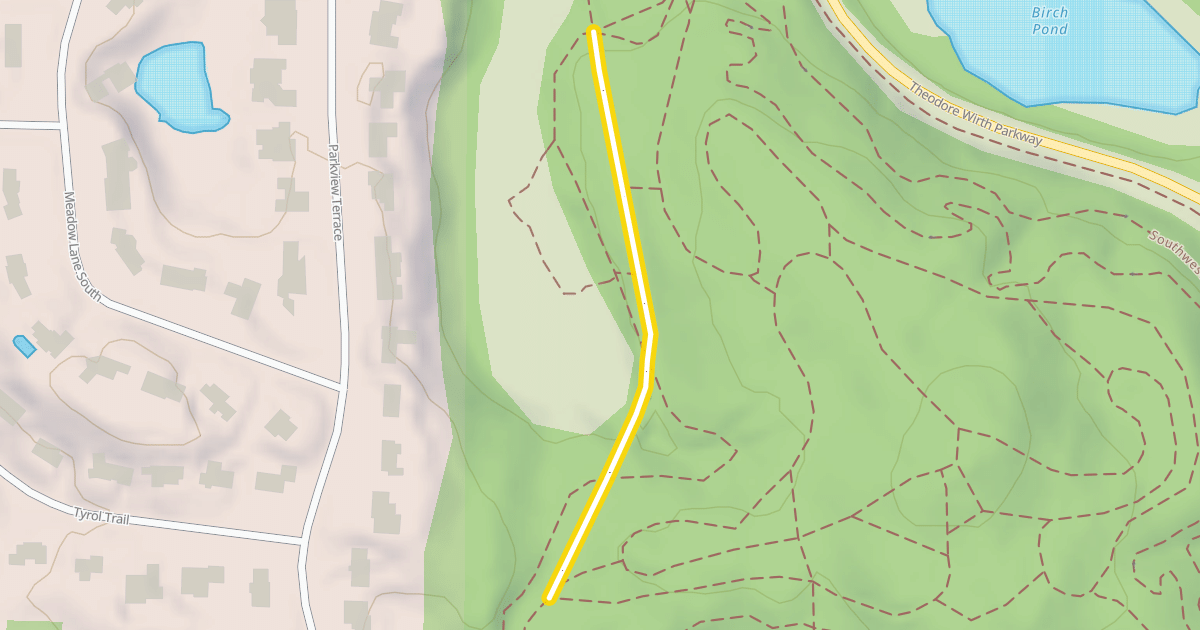 Map preview of Quaking Bog Trail