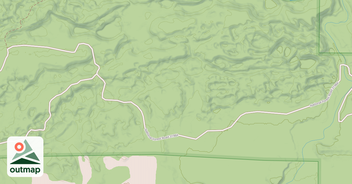 Map of FR 3198A