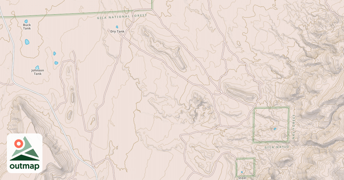 Map of 4006 S