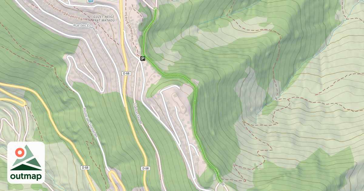 Map of Liaison Prat