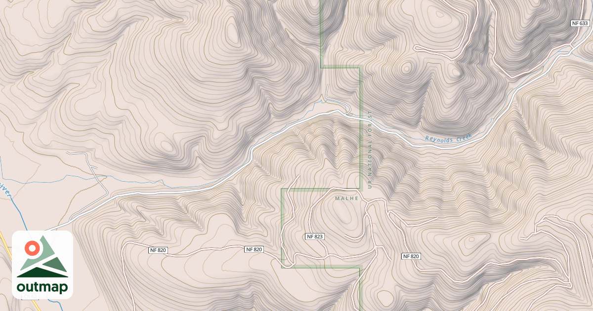 Map of CLEAR CREEK ROAD MRS