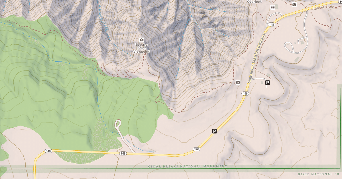 Map preview of Snowmobile Trail