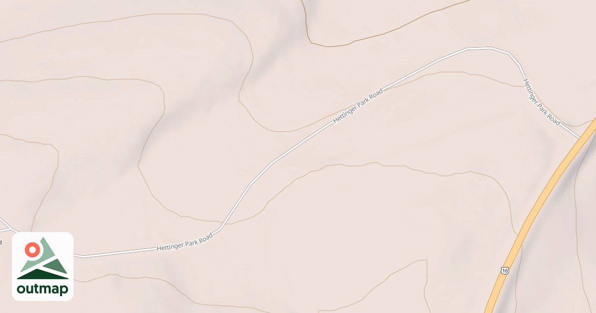 Map of HETTINGER P.G.