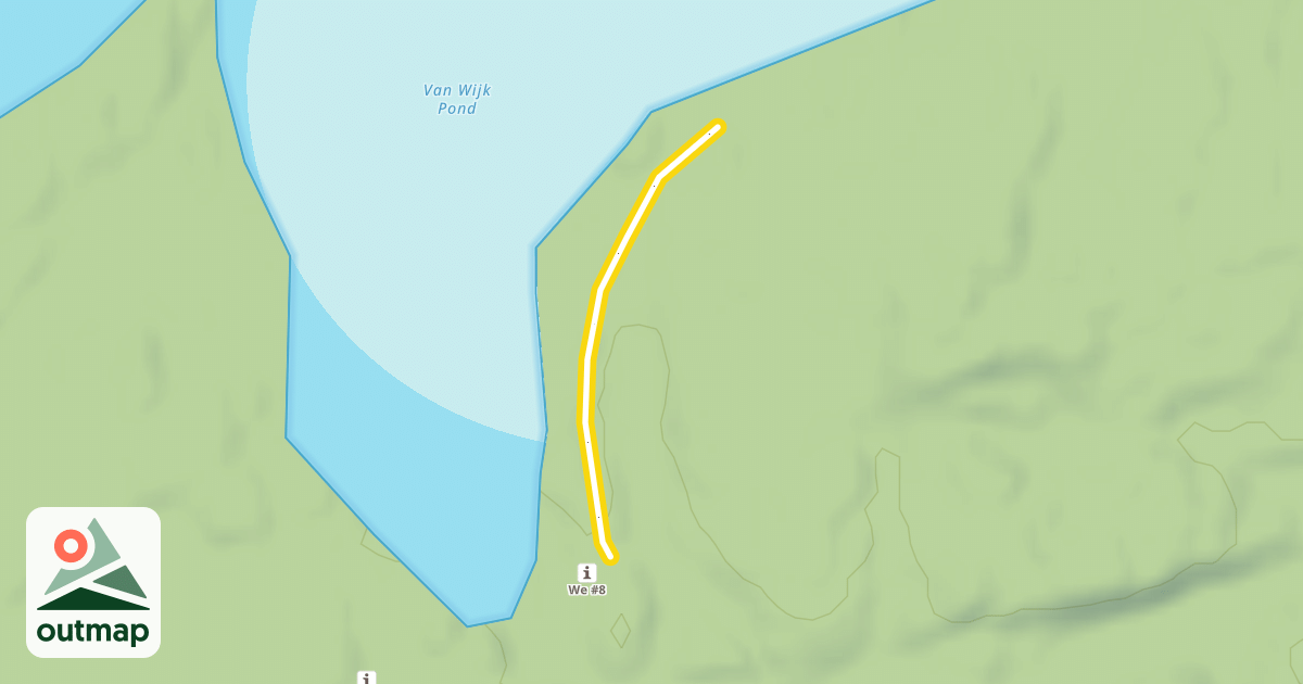 Map of #1 Weber Trail Upper