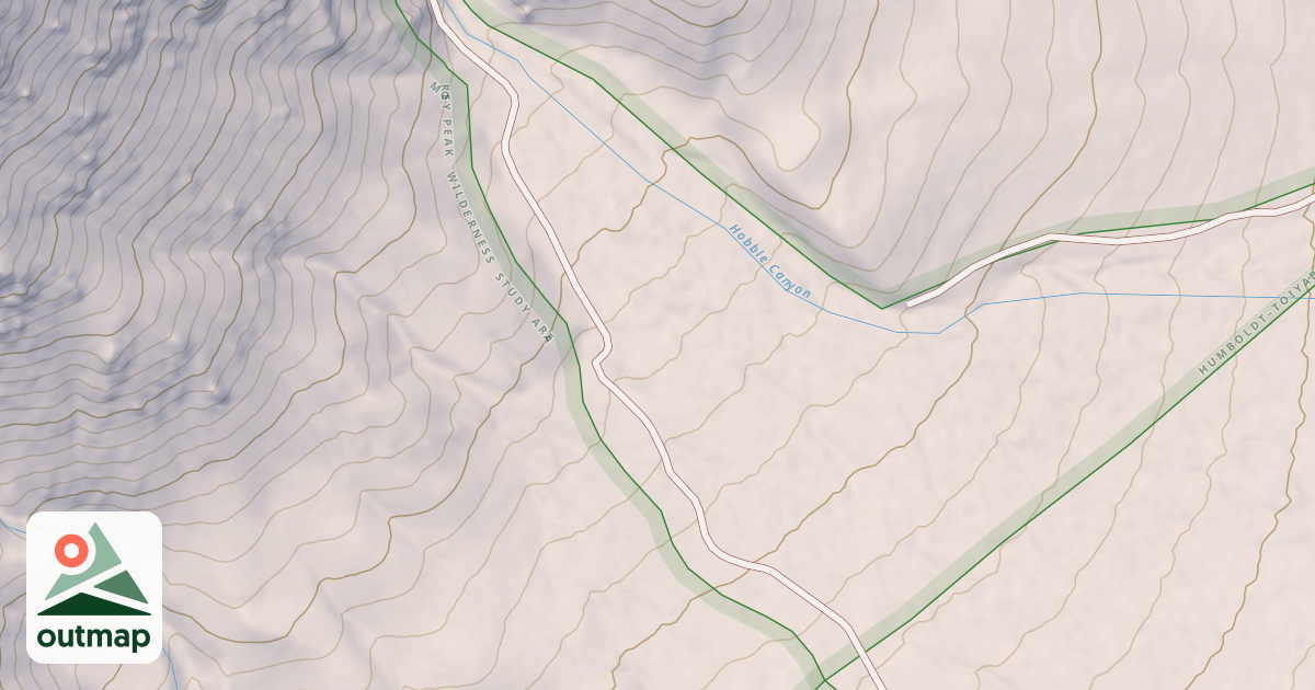 Map of HOBBLE SPRING ROAD
