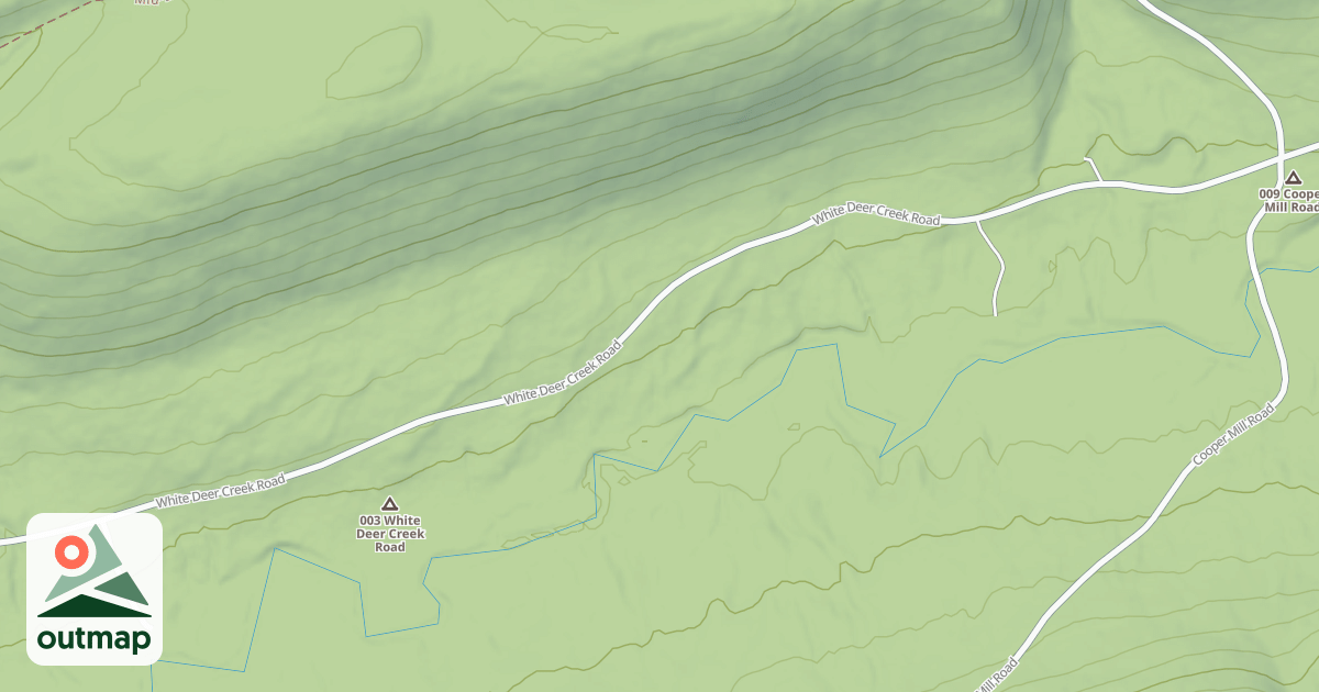 Map of Bald Eagle State Forest Snowmobile Trails
