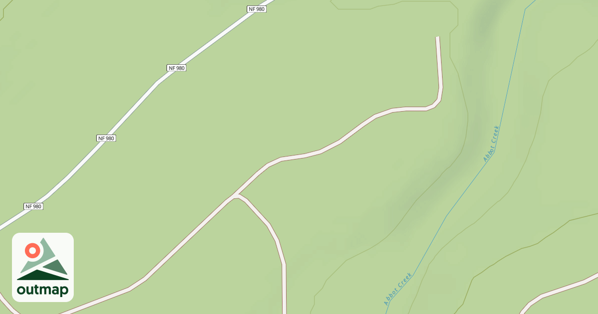 Map of USFS Motor Vehicle Use Map Roads {45857566-448E-4956-B956-9F096F8A02AD}