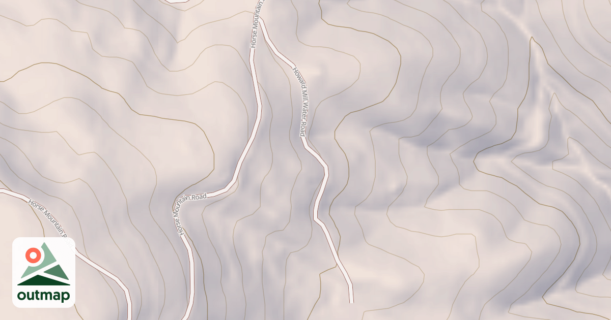 Map of HOWARD MILL WATER