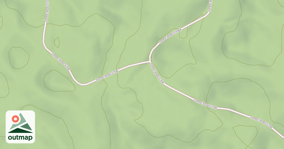 Map of FR 670BA