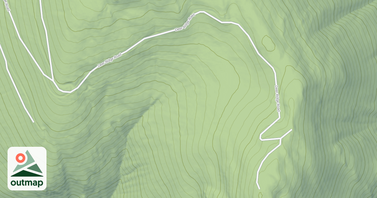 Map of DEER RIDGE