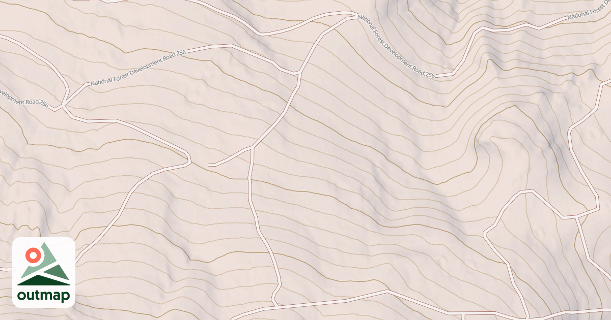 Map of BIG HILL RIDGE