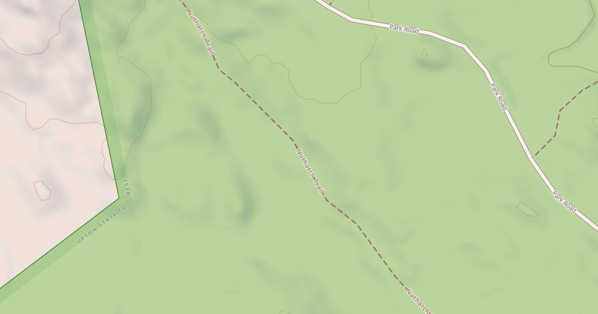 Map preview of Nuthatch Trail