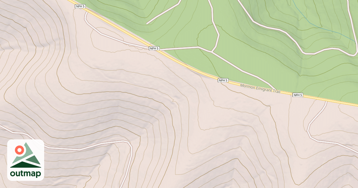 Map of BUCKSKIN JOE