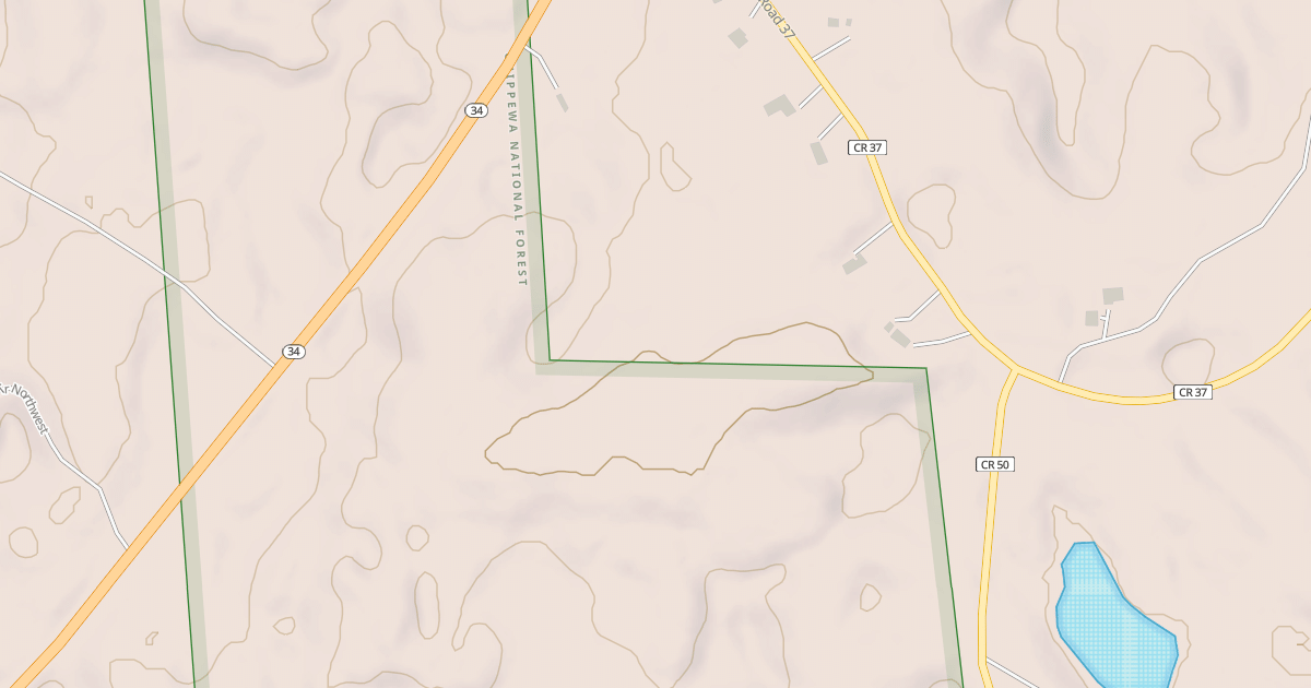 Map preview of MN 34 SPUR 2625