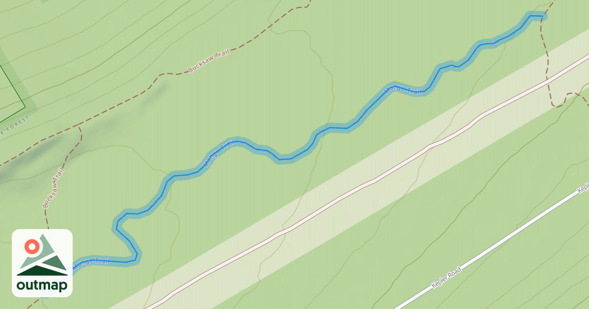 Map of Mongo Trail