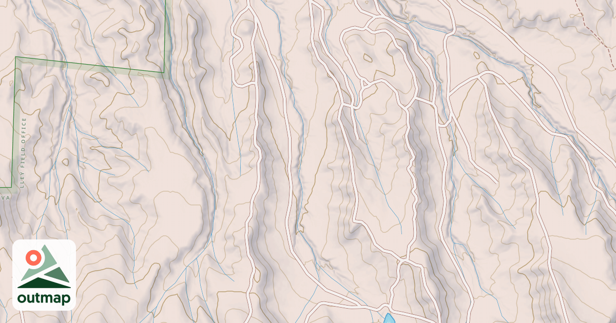 Map of BLM National GTLF Public Motorized Roads e22f607b-23f2-4a63-98e9-cca02c026f13