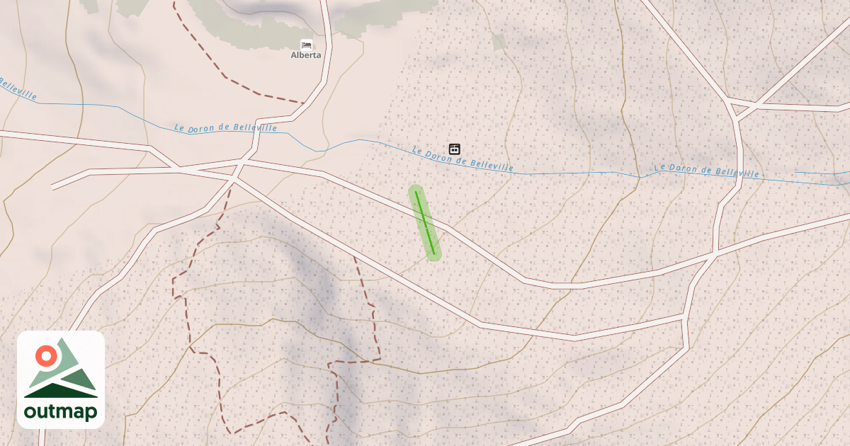 Map of Béranger