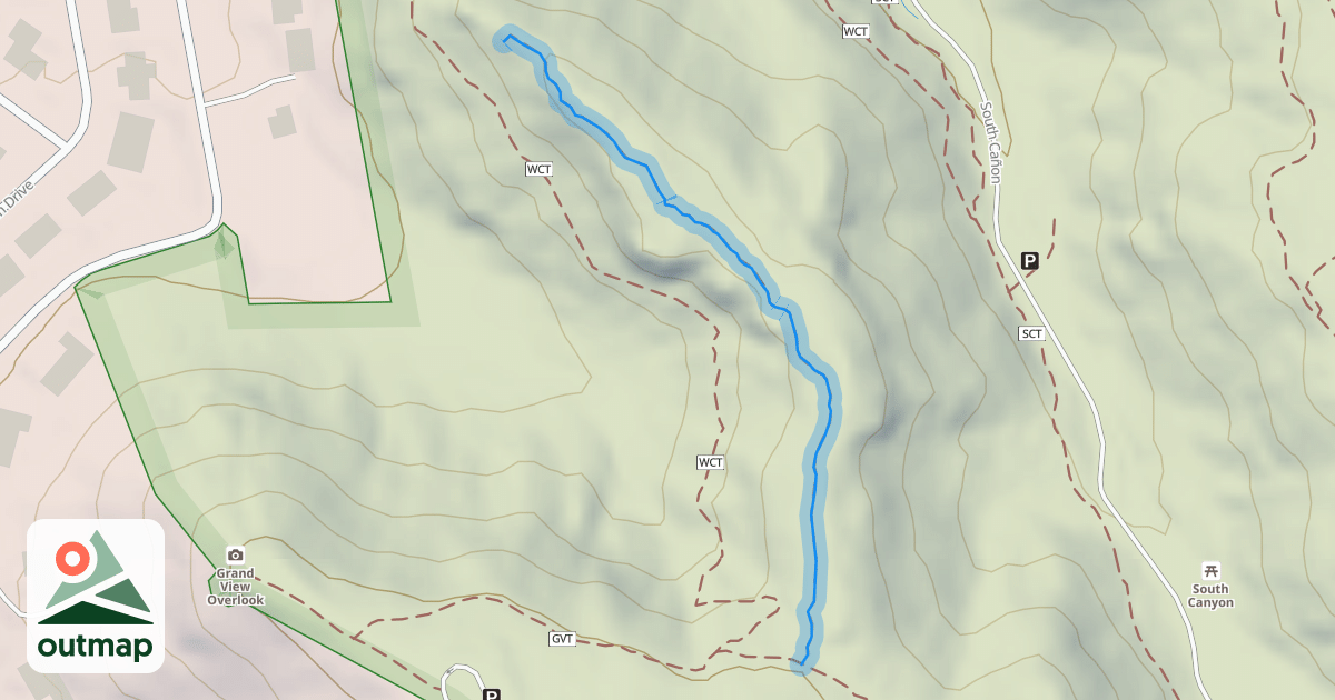 Map of Cheyenne Trail